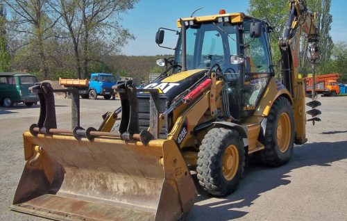 Traktorbagr Caterpillar 428 E