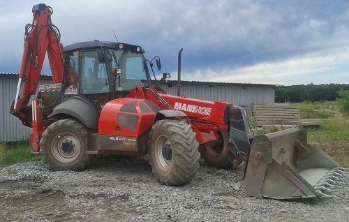 Traktorbagr Manitou MLB 625 TC